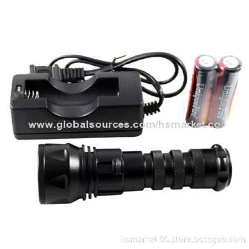UniqueFire LED diving flashlight with 1 x 18650 rechargeable battery, Cree U2 LED, 1200lmNew